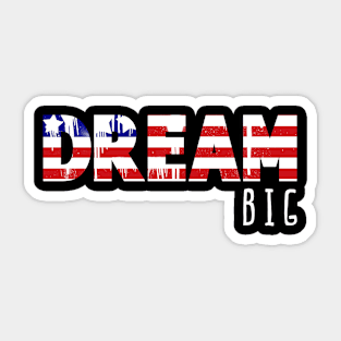 The power of US dream Sticker